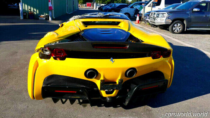 Would You Still Purchase an SF90 Stradale That Rolled Over Onto Its Roof? | Carscoops